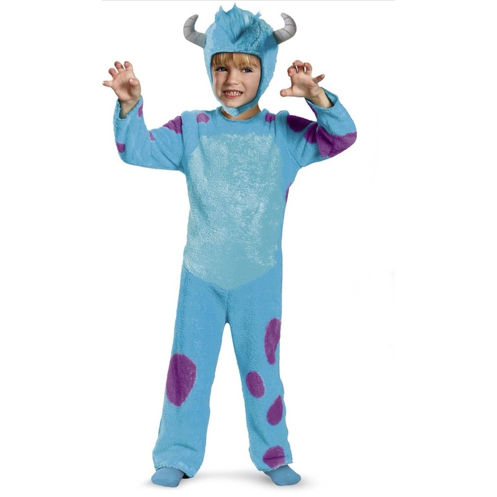Monsters University Sulley Toddler Classic Costume Medium (3T-4T) Disney Pixar